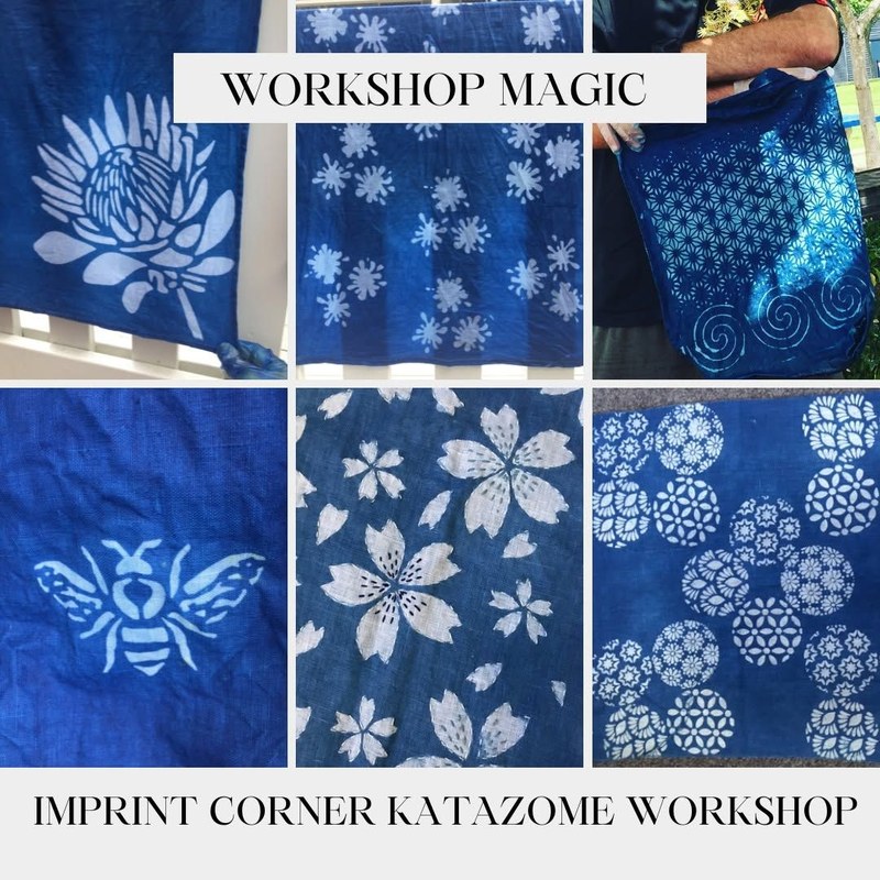 Introduction to Katazome (Rice Paste Resist) & Indigo Dyeing