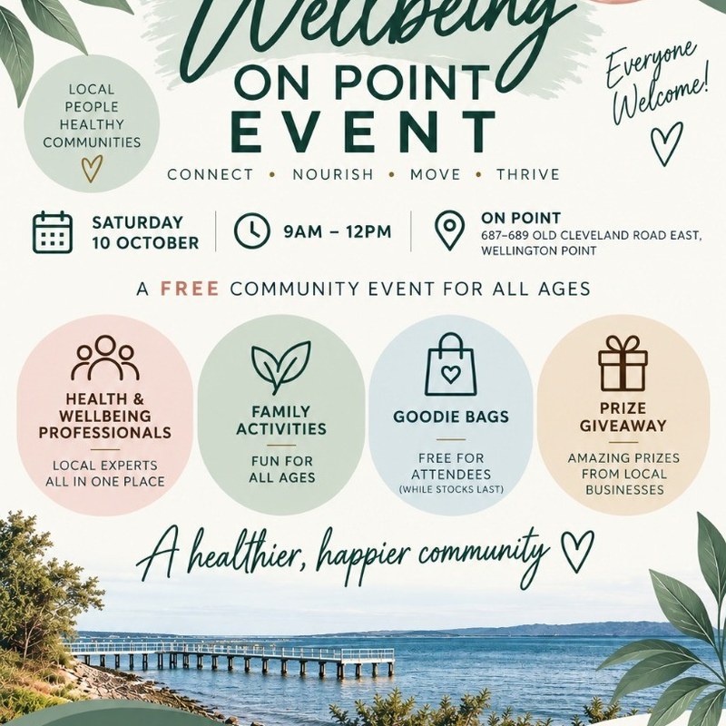 Wellbeing On Point Community Event
