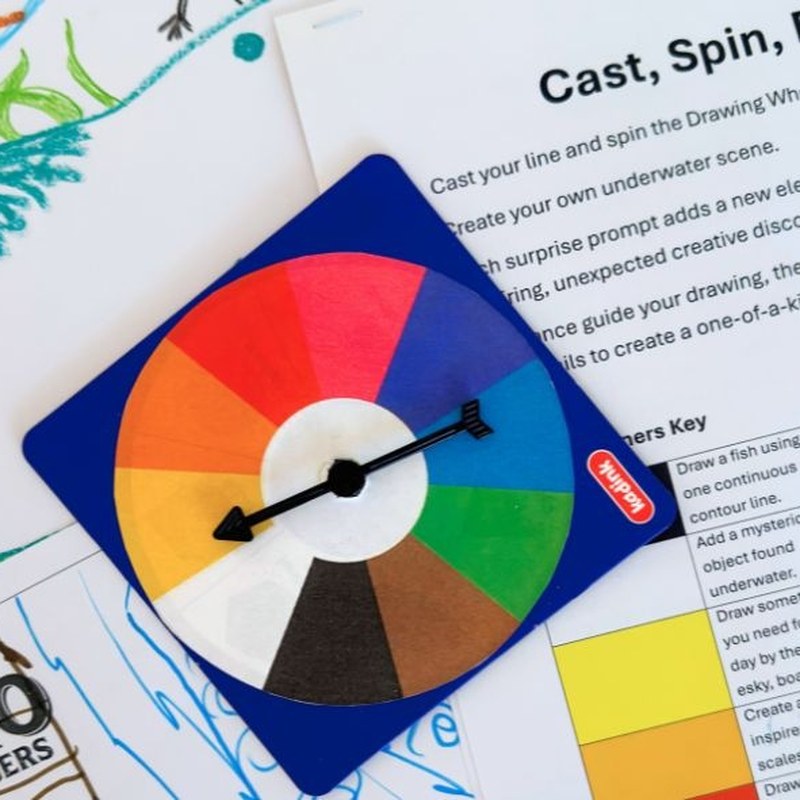 Cast Your Line Drawing Game