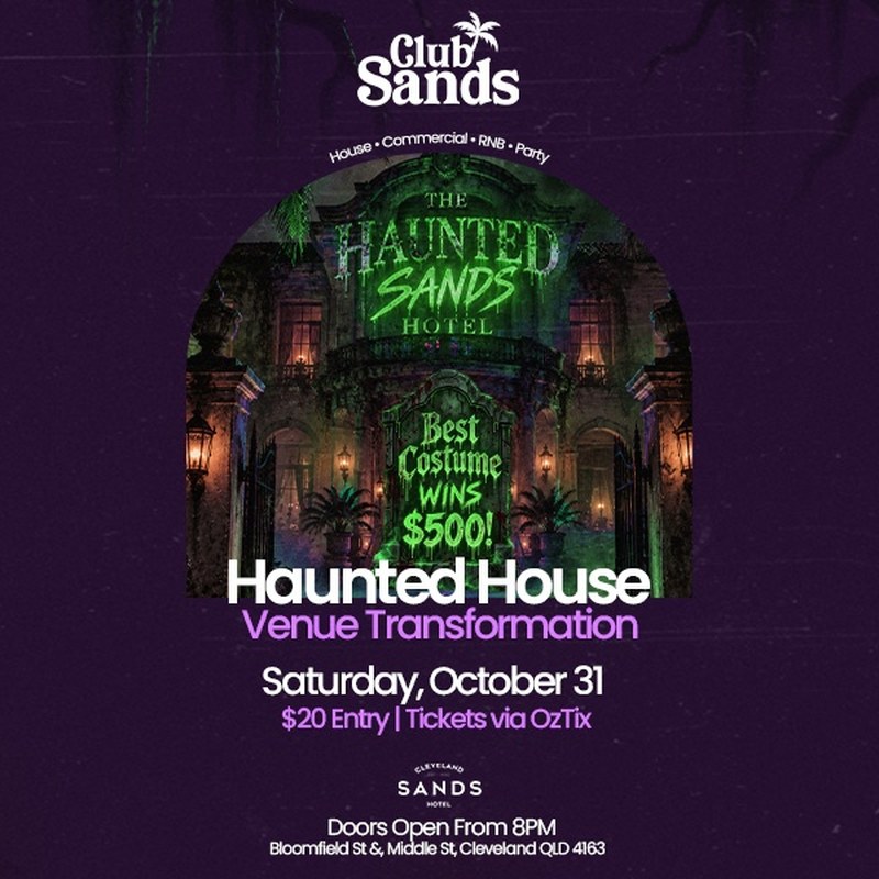 Club Sands Presents: The Haunted Sands Hotel Halloween Party