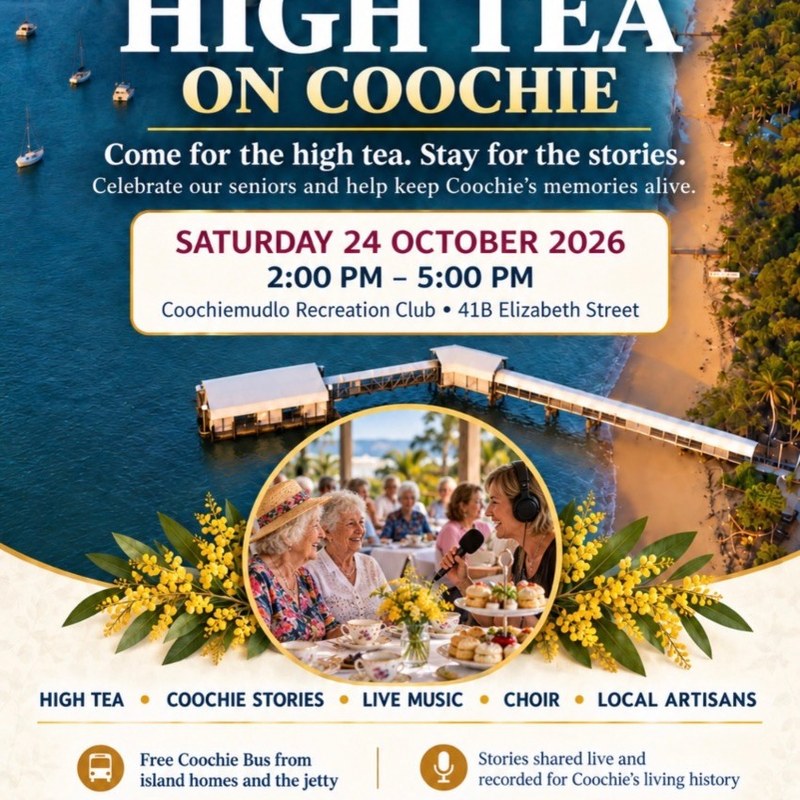 Seniors Month High Tea on Coochie